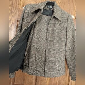 Alanni by Donny Brook 100% Wool Zipper Front Jacket & Trousers - Size 6P